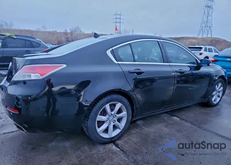 2013 Acura Tl z USA, uszkodzony, nr VIN 19UUA8F2XDA014284